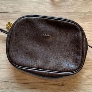Longchamp Vintage leather Crossbody